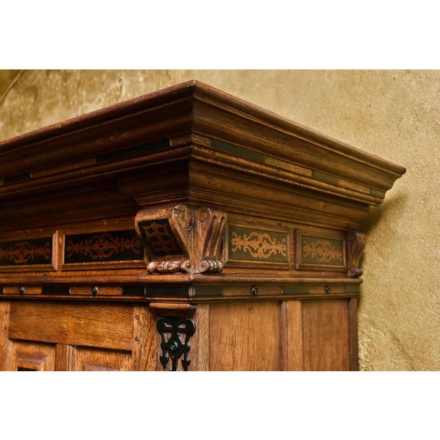 17th Century Renaissance Dutch Cabinet For Sale - Image 4 of 11