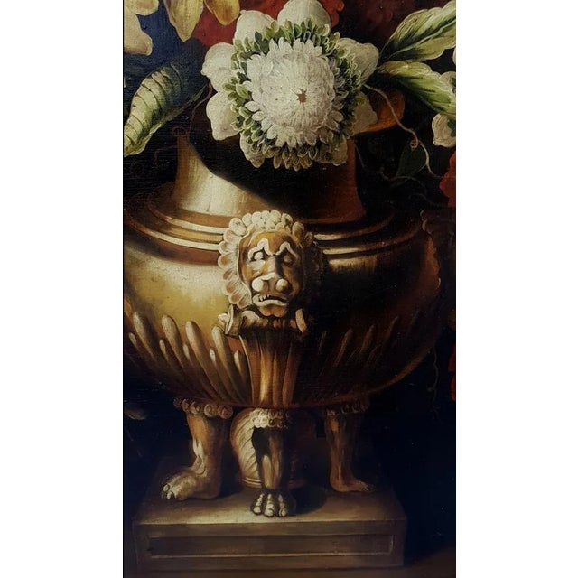 Carlo De Tommasi After A. Bosschaert, Floral Still Life, 2009, Oil on Canvas For Sale - Image 6 of 9