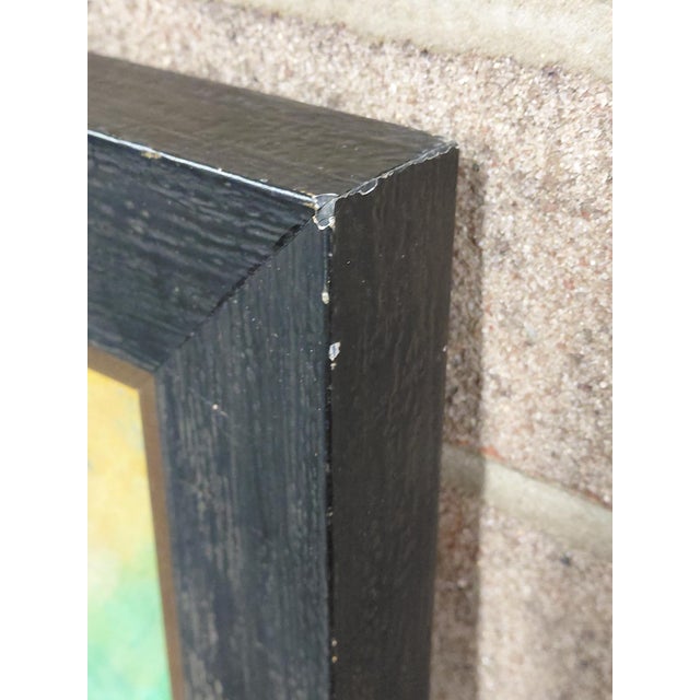 Framed Signed Ángel Acosta León (1930-1964) Oil on Board Painting For Sale - Image 11 of 12