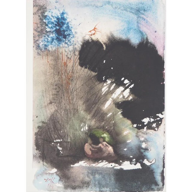 Salvador Dali, Biblia Sacra, Paradise, Lithograph For Sale - Image 5 of 5