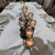 Metal Low Profile Candelabra Centerpiece For Sale - Image 7 of 10