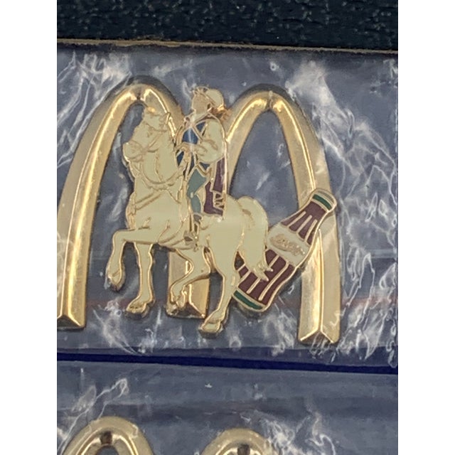 McDonalds Coca Cola Snow White and the 7 Dwarfs Promotional Lapel Pins For Sale - Image 10 of 10