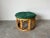 Vintage Rattan Ottoman W/ Removable Cushion For Sale - Image 13 of 13