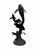 Late 20th Century Vintage Spi Brass Dolphin Pod Family Sculpture on Marble Base For Sale - Image 5 of 8