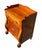Antique Sheraton Cherry & Bird's Eye Maple Cupboard With Exceptional Glass Knobs For Sale - Image 4 of 12