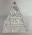Contemporary 1970s Waterford Crystal Pyramid Paperweight For Sale - Image 3 of 12