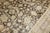Antique Zabihi Collection Persian Mahal Brown Rug - 10'7" x 17'3" For Sale - Image 9 of 11