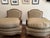 Heather Green Wool Bergere Chairs, a Pair For Sale In West Palm - Image 6 of 10