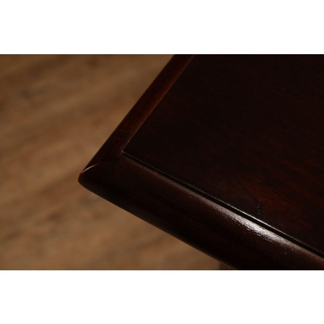 Thomasville 'Collectors Cherry' Triple Dresser with Tri-Fold Mirror For Sale - Image 17 of 18