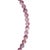 Pink Tourmaline Half-Moon Necklace For Sale - Image 4 of 10