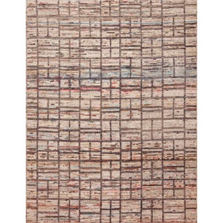 Nazmiyal Collection Modern Geometric Handmade Contemporary Area Rug For Sale