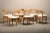 Dining Chairs in Oak and Sheepskin by Henning Kjærnulf, Denmark, 1960s, Set of 6 For Sale - Image 10 of 18