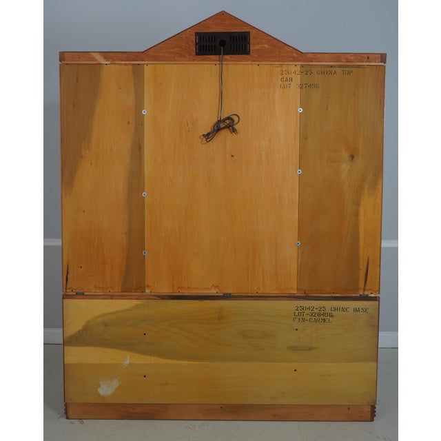 Hickory White Genesis Collection Biedermier China Cabinet For Sale - Image 17 of 18