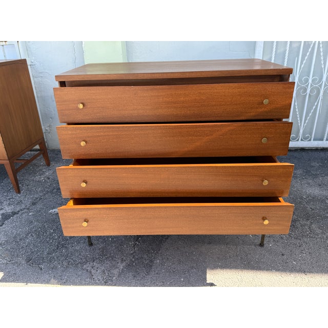1950s 1950s Calvin Furniture Irwin Collection Paul McCobb 4 Drawer Chest, Attributed For Sale - Image 5 of 13