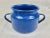 Vintage Late 20th Century Small Enameled Pot For Sale - Image 4 of 8