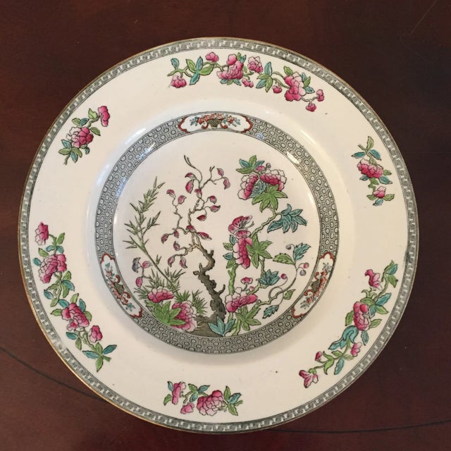 Late 19th Century Indian Tree Soup Bowl Made in England For Sale In Naples, FL - Image 6 of 6