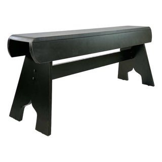 Vintage Americana Boho Chic Amish Style Bench. For Sale