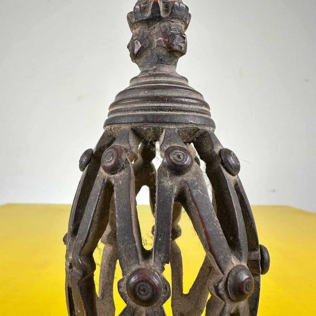 Antique Carved Wooden Pinnacle For Sale - Image 5 of 12