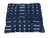 African African Custom Made Indigo Cloth Floor Pillow 22" by 25" For Sale - Image 3 of 6