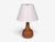 Mid-Century Modern 1960s Mid-Century Modern Søholm Stentøj, Table Lamp, Orange Stoneware For Sale - Image 3 of 10