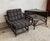 An exceptional find for collectors of high-end mid-century casual and tropical furniture. Cushions newly covered in Romo...