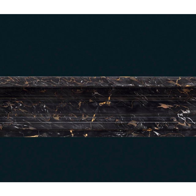 English Regency Portoro Marble Fireplace For Sale - Image 5 of 7