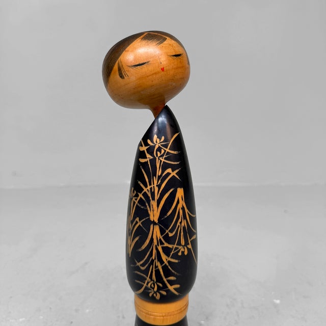 Sato Suigai, Sōsaku Kokeshi Semishigure, 1970s, Wood For Sale - Image 6 of 13