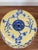 Ceramic 1980s Blue and Yellow Chinoiserie Ceramic Garden Stool For Sale - Image 7 of 11
