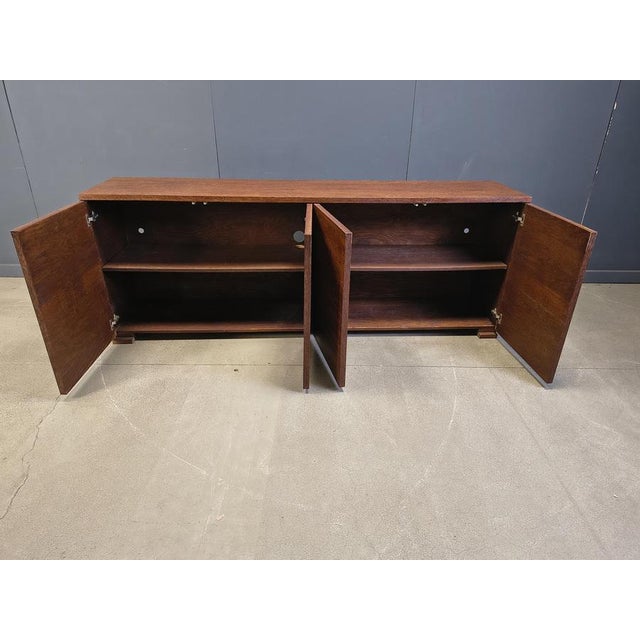 Large Vintage Wenge Sideboard, 1970s For Sale - Image 3 of 15