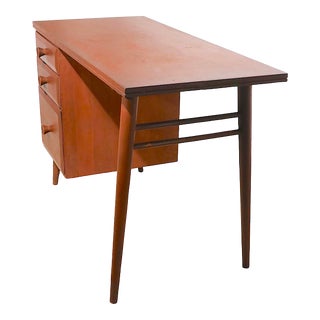 Mid Century Student Desk Ca. 1950's For Sale