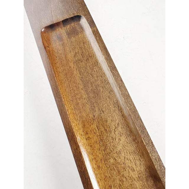 Wood and Metal Charcuterie Serving Board, France, 1990s For Sale - Image 9 of 13