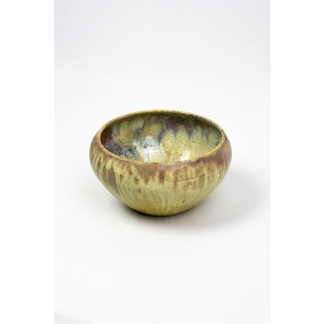Flamed Stoneware Bowl by Alexandre Bigot, France, 1914 For Sale - Image 10 of 10