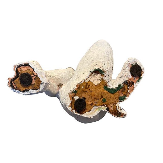 1970s Figural Male Ceramic Sculpture For Sale - Image 4 of 8