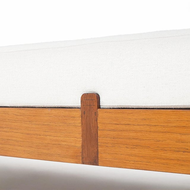 Vintage Daybed with Wooden Frame, 1950s For Sale - Image 13 of 15