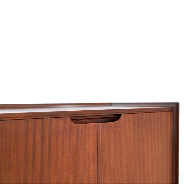 Brown Mid Century Liquor Cabinet by Richard Hornby For Sale - Image 8 of 10