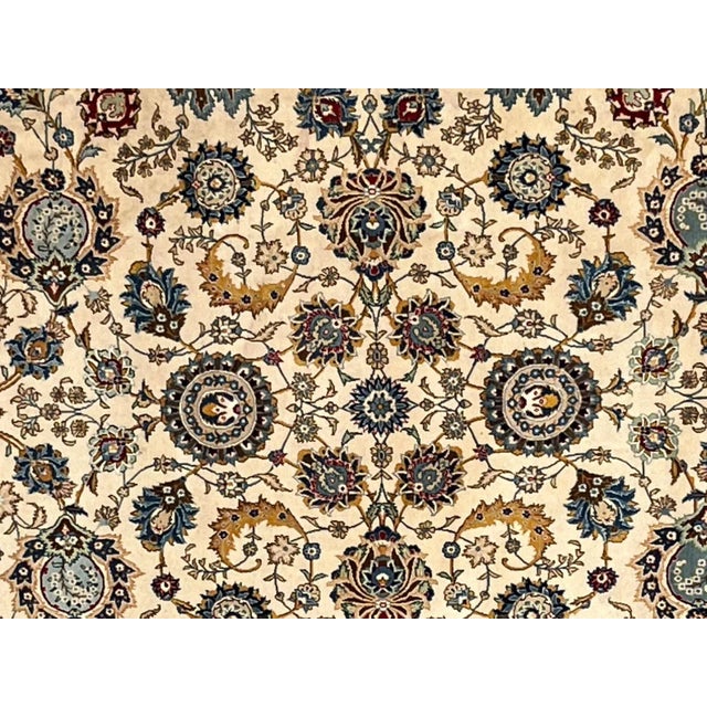 Persian 1970s Persian Kork Kashan Carpet - 10'2" X 14'7" For Sale - Image 3 of 6