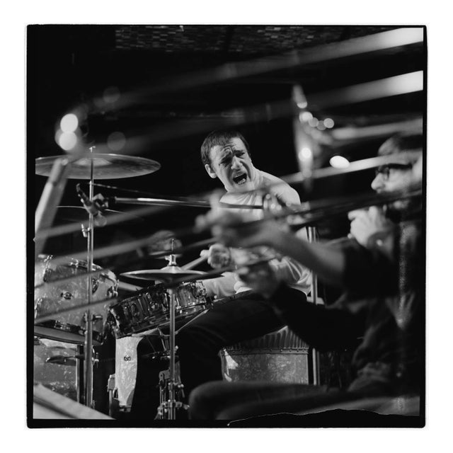 Buddy Rich, Silver Gelatin Fibre Print, 1969 For Sale