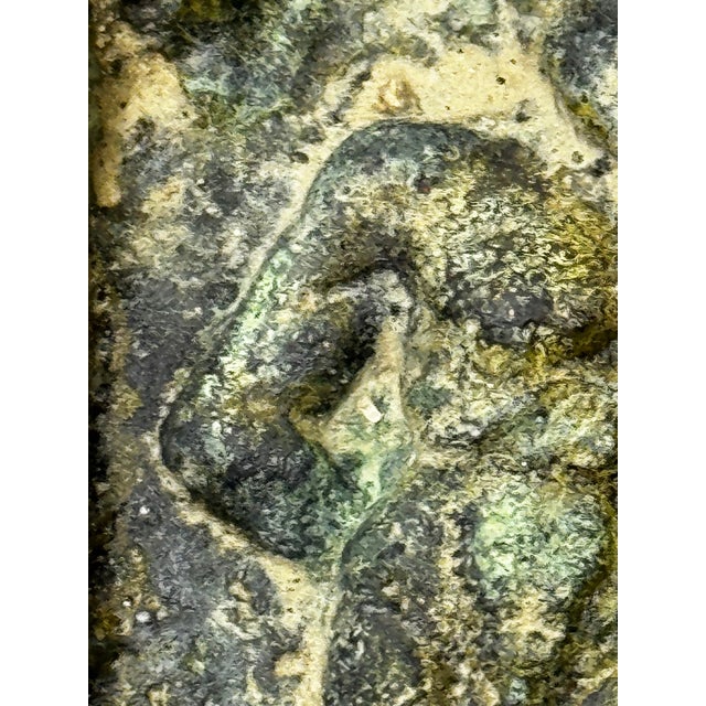 Antique Historic Classical Mythology Roman Bronze Plaque Mount Depicting Hercules (Heracles) For Sale - Image 16 of 18