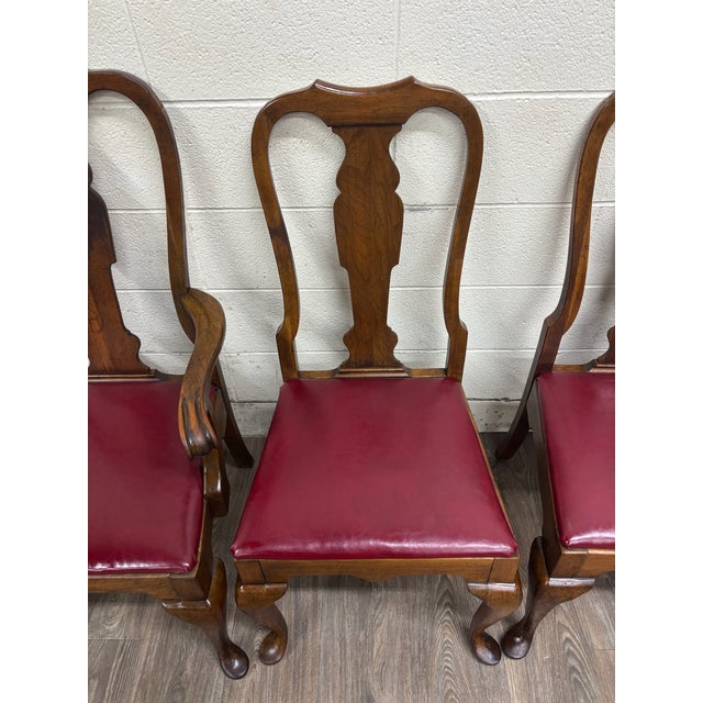 Vintage Pennsylvania House Solid Cherry Dining Chairs - Set of 6 For Sale - Image 9 of 13