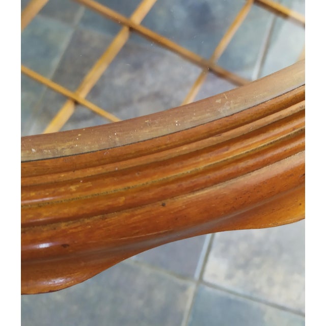 Wood Round Coffe Table by Paolo Buffa,1950 For Sale - Image 7 of 9