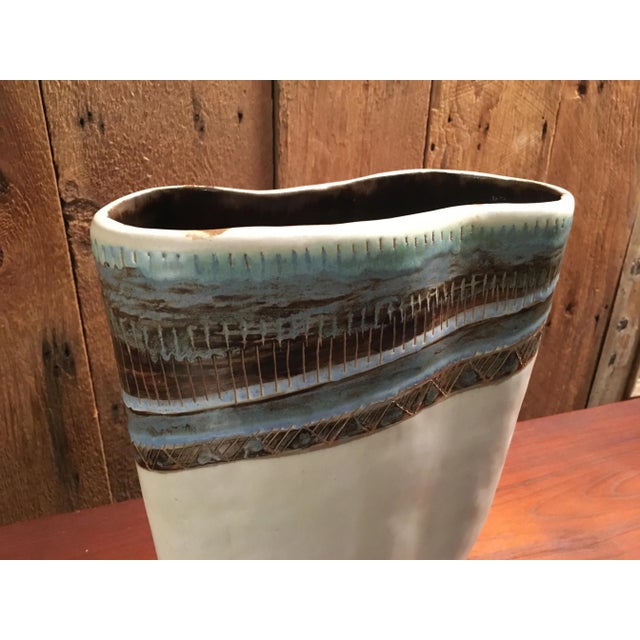 Marianna Von Allesch Abstract Free Form Vase For Sale In Dallas - Image 6 of 10