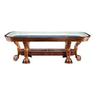 Sculptural Wood Table by Borsani Varedo For Sale