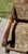 Late 19th Century Victorian Carved Wood Distressed Needlepoint Armchair Tall Back Throne Chair For Sale - Image 11 of 12