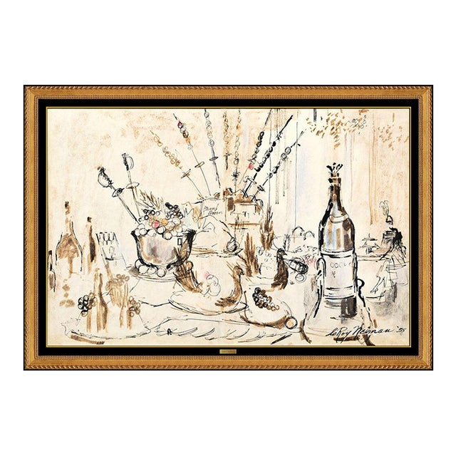 1950s The Pump Room, LeRoy Neiman For Sale