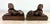 Metal Early 20th Century Copper Sphinx Sculptures / Pair For Sale - Image 7 of 12