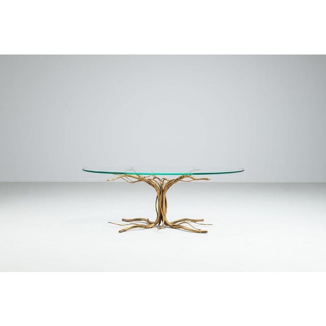 Brutalist Brutalist Tree-Shaped Coffee Table from Salvino Marsura, Italy, 1970s For Sale - Image 3 of 17
