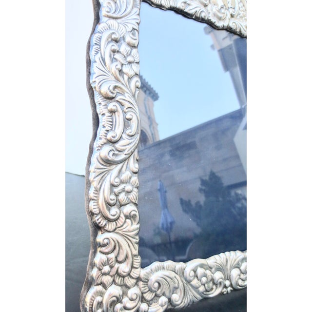 Carrs Sterling Silver Photo Frame by Carrs London Circa 1989 For Sale - Image 4 of 6
