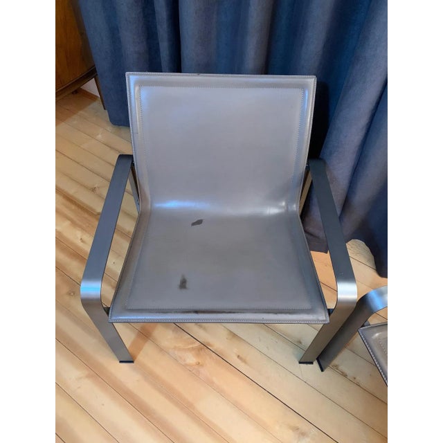 Matteo Grassi Set of Armchairs by Jacques Toussaint & Patrizia Angeloni for Matteo Grassi, 1970s For Sale - Image 4 of 13