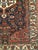 Vintage Persian Bakhtiari Rug, Handwoven Wool, Floral Pattern, Navy & Ivory, 5x7 For Sale - Image 10 of 14