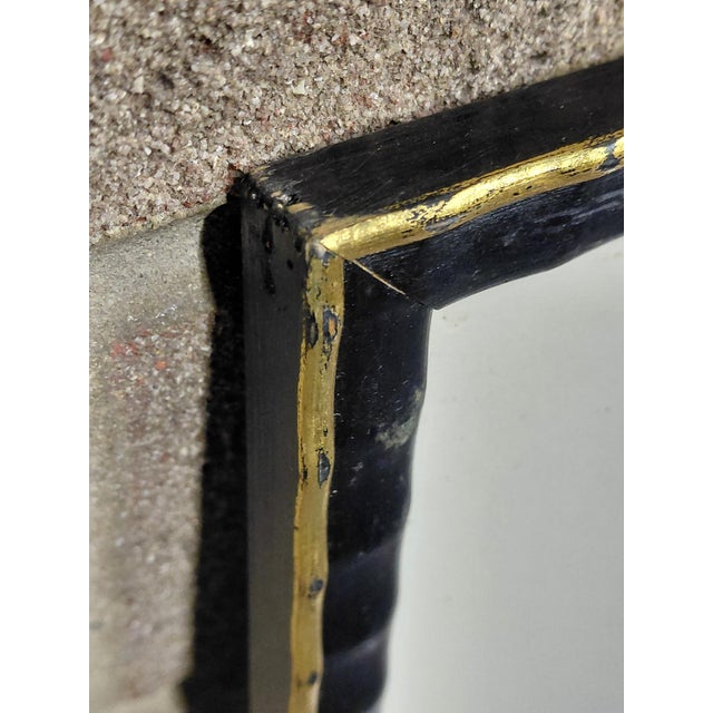 Framed Signed J. Akston "The Kiss, 1962" Mixed Media For Sale - Image 9 of 11